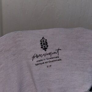 Free People Movement Light Purple Top